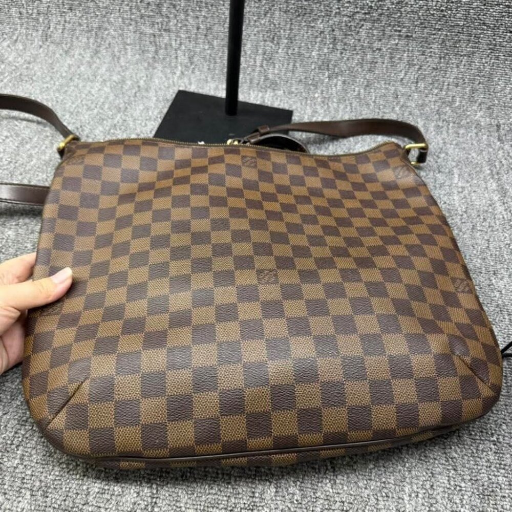 Louis Vuitton Bloomsbury Damier Ebene Canvas Shoulder Bag 399-081425 - Picture 3 of 15